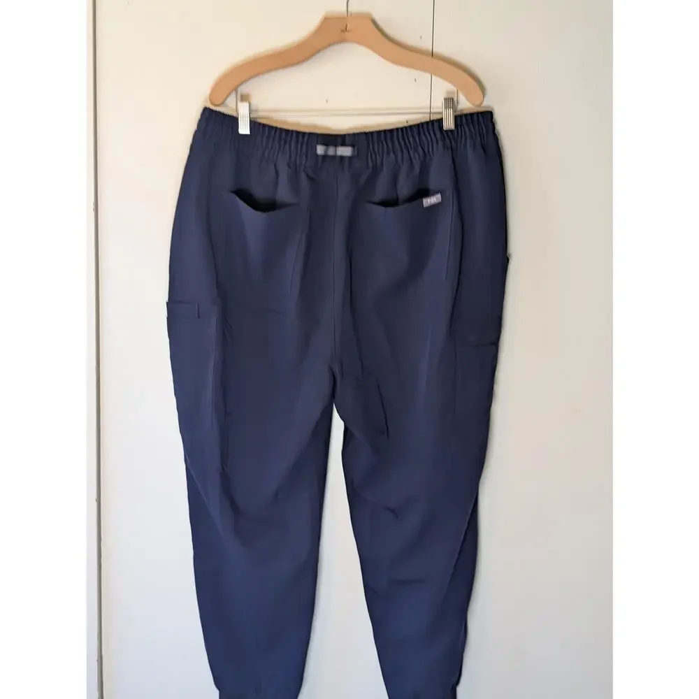 Figs Blue Scrub Pants 3XL